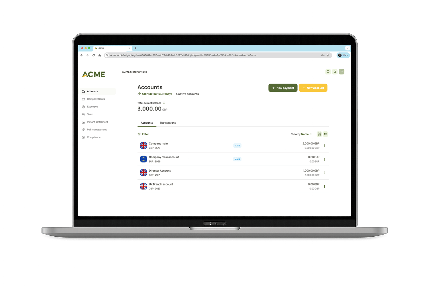 Toqio laptop ACME Toqio laptop ACME